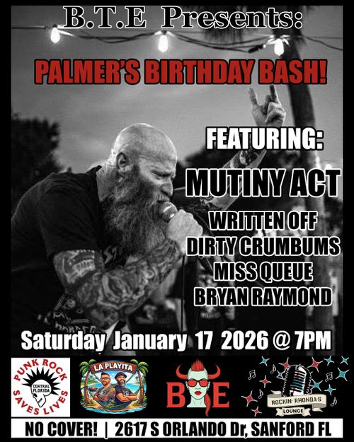 Rhonda's Live Music Series - CHRIS PALMERS BIRTHDAY BASH!